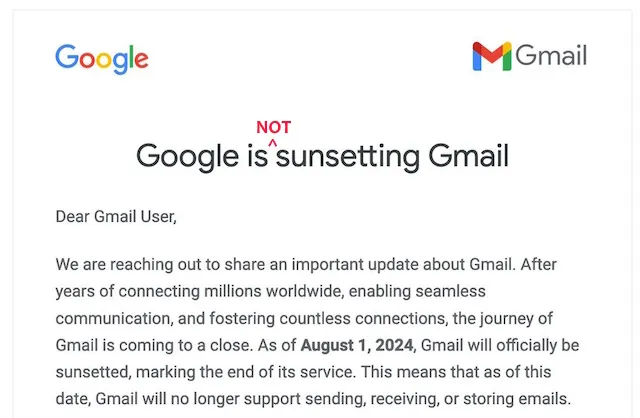 In 2024, Google plans to discontinue Gmail’s basic HTML view while keeping Gmail itself unaffected