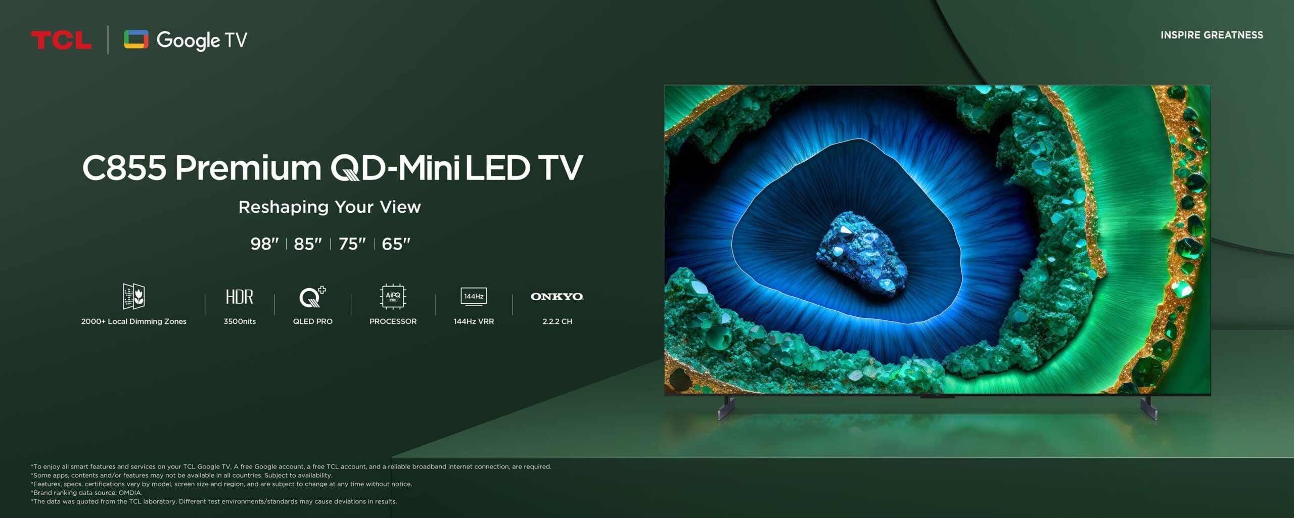 TCL Unveils C855 QD-Mini LED TV in Kenya